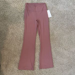 Pink Lululemon Flare Pants